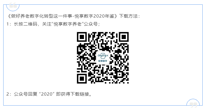 悅享數(shù)字2020年鑒-做好養(yǎng)老數(shù)字化轉型這一件事(圖2)